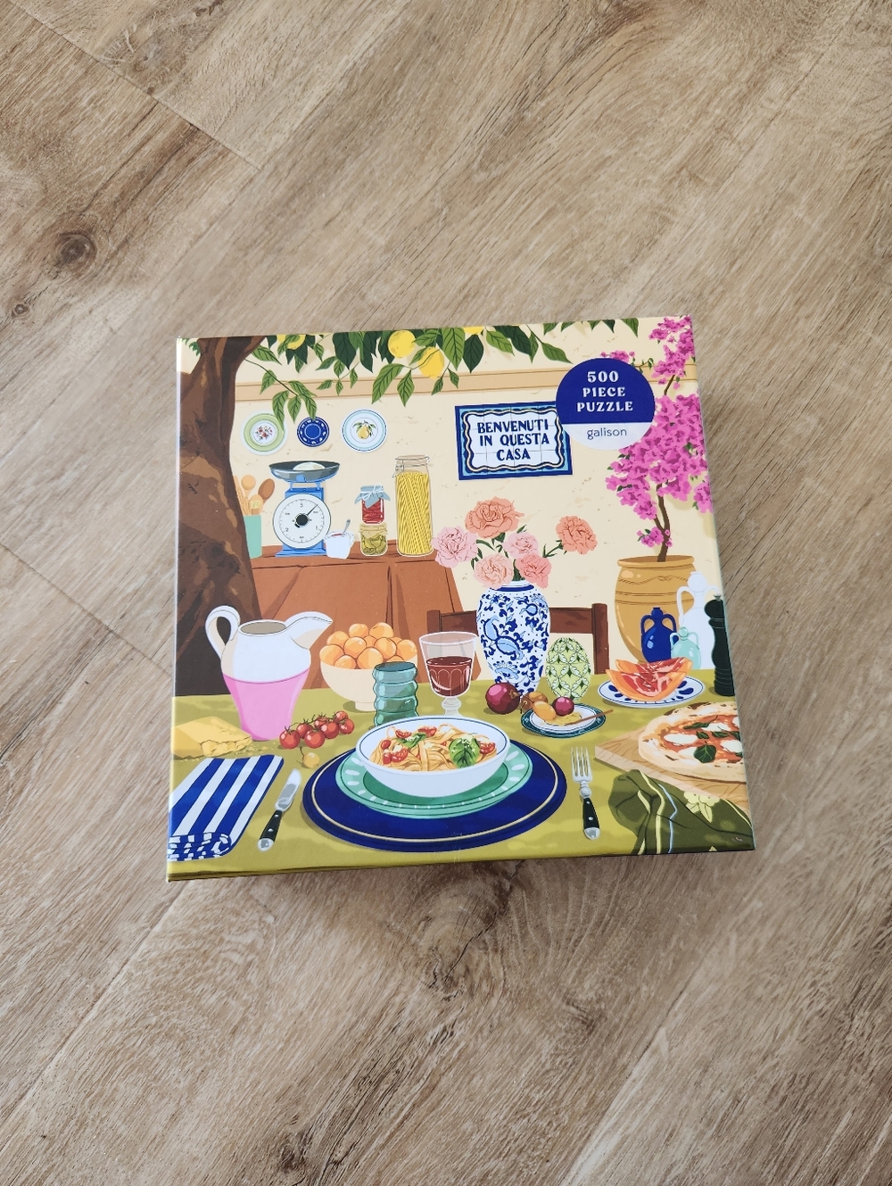 Galison 500 Piece Tuscan Afternoon Puzzle